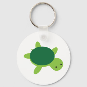 Chaveiro do Botão Verde da Tartaruga