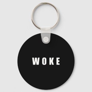 chaveiro do botão "WOKE" (DARK)