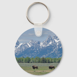 Chaveiro do búfalo de Teton