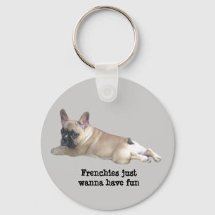 Chaveiro do buldogue francês