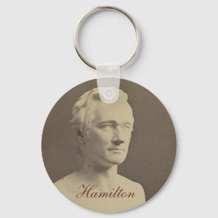 Chaveiro do busto de Hamilton