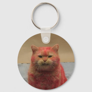 Chaveiro do calendário do gatinho da operação