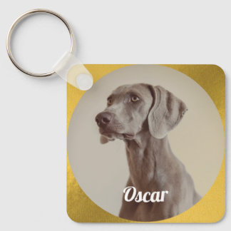 Chaveiro do Cão de Foto Pet Personalizado