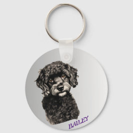 Chaveiro do Cão de Foto Pet Personalizado