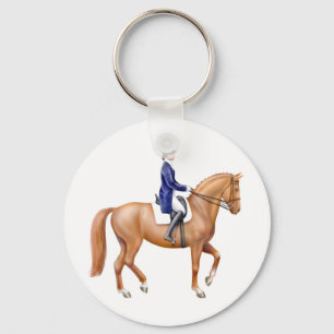 Chaveiro do cavalo do adestramento