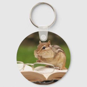 Chaveiro do Chipmunk do Booklover