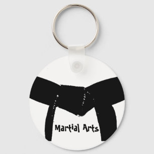 Chaveiro do cinturão negro das artes marciais
