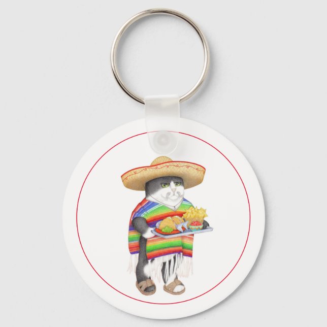 Chaveiro do Círculo de Alumínio WENDELITO (Frente)