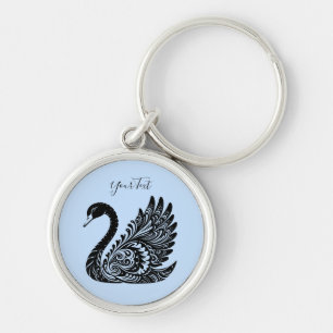 Chaveiro do Cisne Negro Decorativo