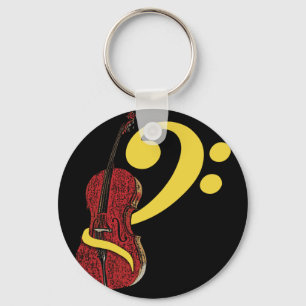 Chaveiro do Clef do violoncelo