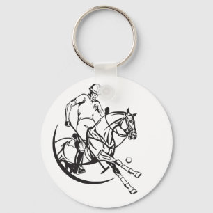 chaveiro do clube de polo equestre