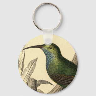 Chaveiro do colibri do vintage