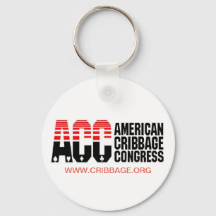 Chaveiro do congresso de Cribbage do americano