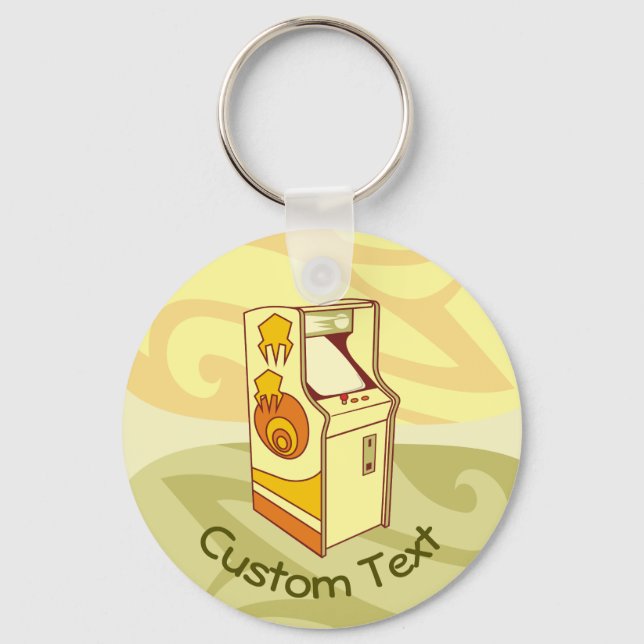 Chaveiro do Console de Jogo de Arcade Alto (Frente)