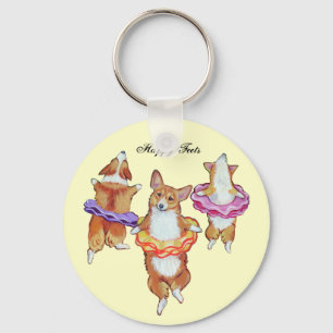 Chaveiro do Corgi de Galês do Pembroke