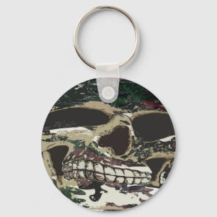 Chaveiro do crânio da camuflagem