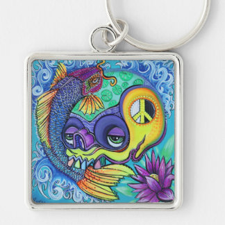 Chaveiro do crânio dos peixes de Koi