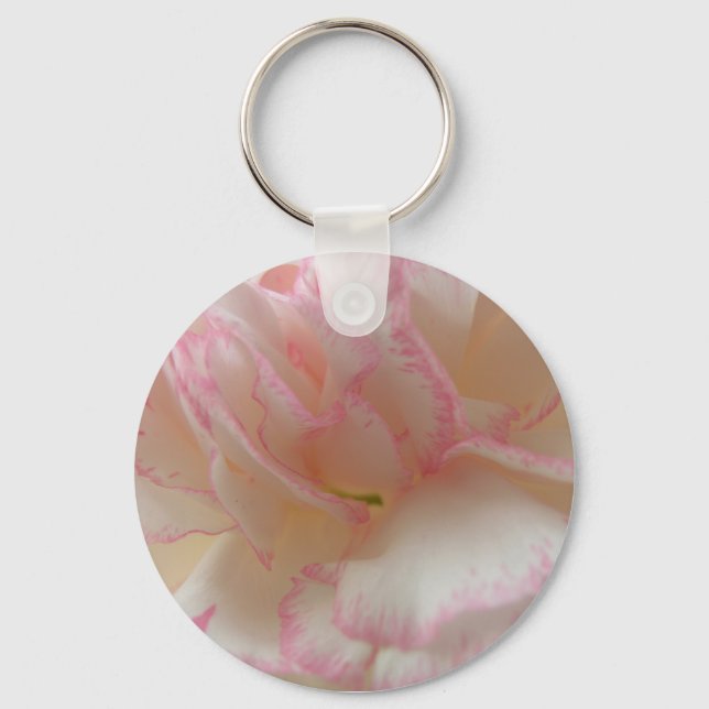 Chaveiro do Cravo-da-rosa e branco (Frente)