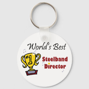 Chaveiro do diretor do Steelband do mundo o melhor