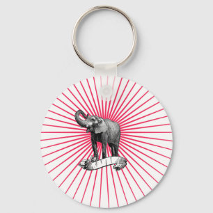 Chaveiro do elefante do circo