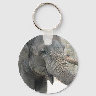 Chaveiro do elefante do toque de trombeta