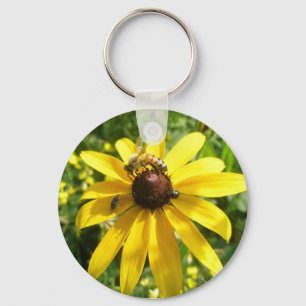 Chaveiro do escaravelho do Coneflower & Bevil