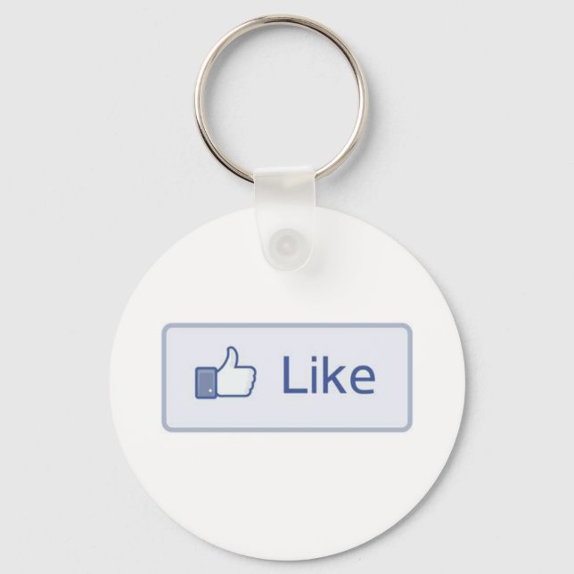 Chaveiro do Facebook 'Like' (Frente)