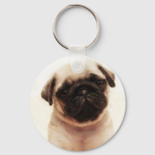 Chaveiro do filhote de cachorro do Pug