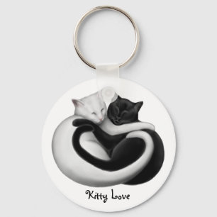Chaveiro do gato do amor do gatinho