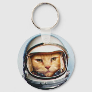 Chaveiro do gato do espaço