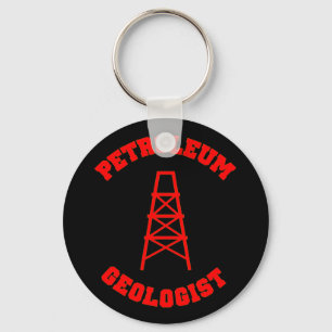 Chaveiro do geólogo de petróleo
