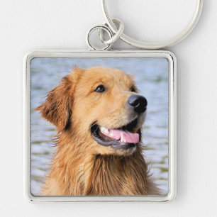 Chaveiro do golden retriever