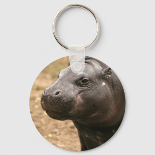 Chaveiro do hipopótamo do pigmeu