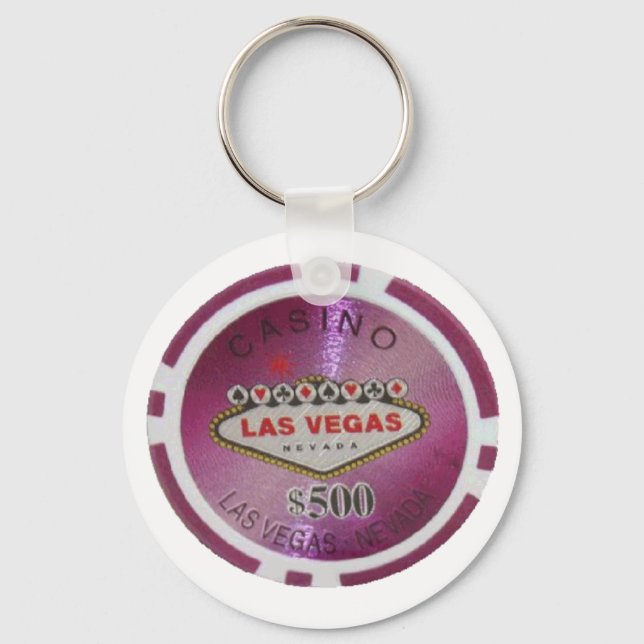 Chaveiro do jogador de pôquer de Las Vegas (Frente)