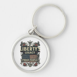 Chaveiro do Legado da Liberdade: Um Símbolo da Lib