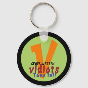 Chaveiro do logotipo de Vidiots V
