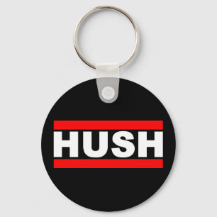 Chaveiro do logotipo do Hush