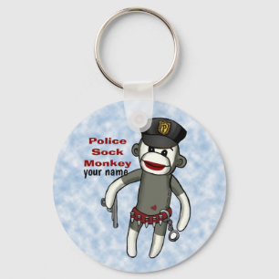 Chaveiro do Macaco de Meia Polícia