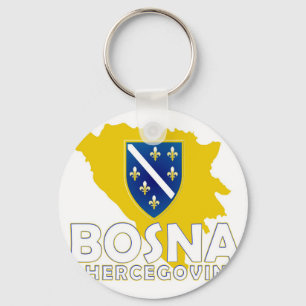 Chaveiro do mapa de BiH