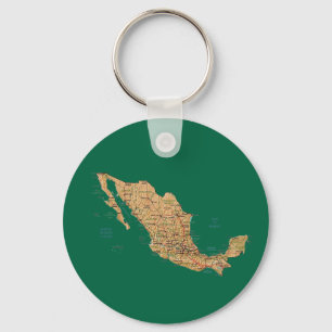 Chaveiro do mapa de México