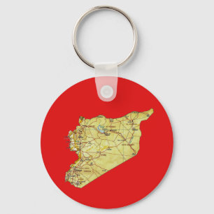 Chaveiro do mapa de Syria