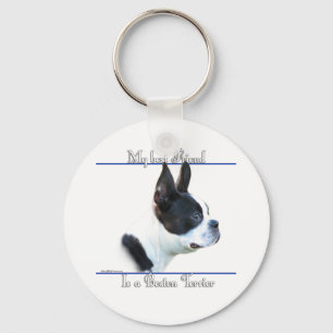 Chaveiro do Melhor Amigo de Boston Terrier
