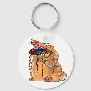 Chaveiro do monstro do fio