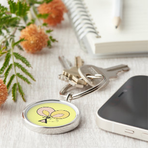 Chaveiro do mouse rosa Pocket