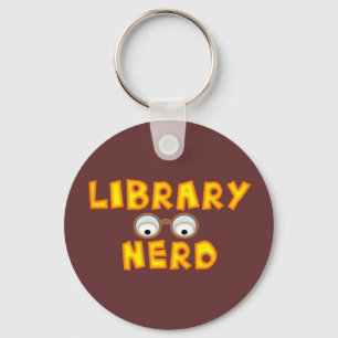 Chaveiro do nerd da biblioteca