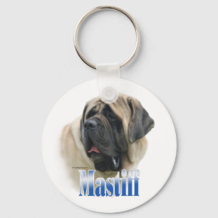 Chaveiro do nome do Mastiff da jovem corça