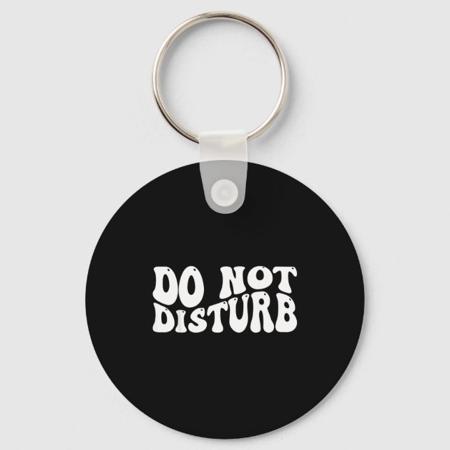Chaveiro Do Not Disturb  (Frente)