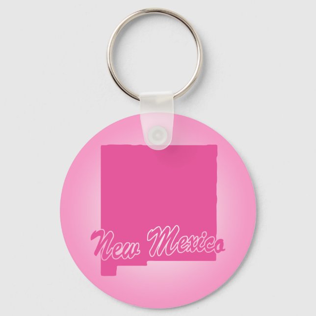 Chaveiro do Novo México, estado rosa, (Frente)