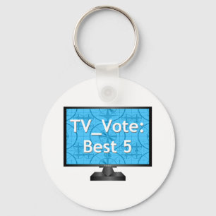 Chaveiro do oficial do voto da tevê