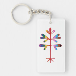 Chaveiro do Orgulho Acrílico